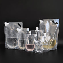 將圖片載入圖庫檢視器 (10pcs) Liquid Pouch With Spout Stand Up Plastic Food Grade
