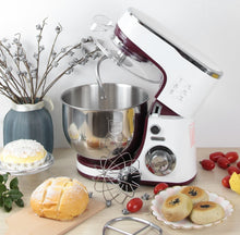 將圖片載入圖庫檢視器 Stand food mixer 5L 1300W  with timing pure copper motor