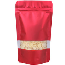 將圖片載入圖庫檢視器 100 Pcs Resealable Stand Up Pouch with Frosted Clear Window
