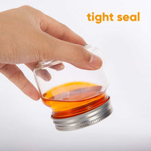 將圖片載入圖庫檢視器 Mason Jars, round square glass jar 8OZ With Lid 96pcs/ box