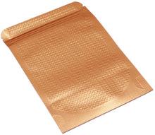 將圖片載入圖庫檢視器 Rose Gold Food Storage Zipper Lock Pouch With Window