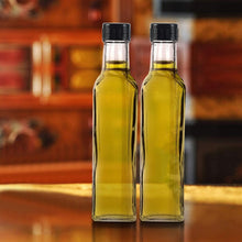 將圖片載入圖庫檢視器 8.5 OZ Glass Bottle with Leak Proof Screw Caps for Oil, Juicing Bottles With Caps Shrink Capsules, Vinegar, Syrup 250ml 60pcs