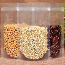 將圖片載入圖庫檢視器 Clear Zipper Stand Up Pouch 100Pcs