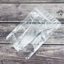 將圖片載入圖庫檢視器 Clear Zipper Stand Up Pouch 100Pcs