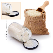 將圖片載入圖庫檢視器 Wholesale Food Grade Empty Round Clear Mini Glass Jar with Lid