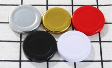 將圖片載入圖庫檢視器 Square clear glass jar with metal lid wholesale