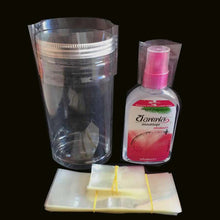 將圖片載入圖庫檢視器 Clear Perforated Shrink Band Heat Shrinkable cap seal Wrap Tamper Seal 400pcs per bandle