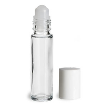 將圖片載入圖庫檢視器 10ml Glass Roll On Bottles Empty Refillable Aromatherapy Perfumes Sample Vials Essential Oil