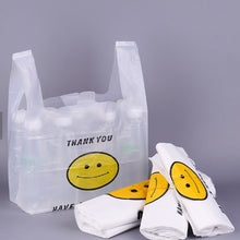 將圖片載入圖庫檢視器 Thank You Plastic T-shirt Grocery Shopping Bags For Supermarket