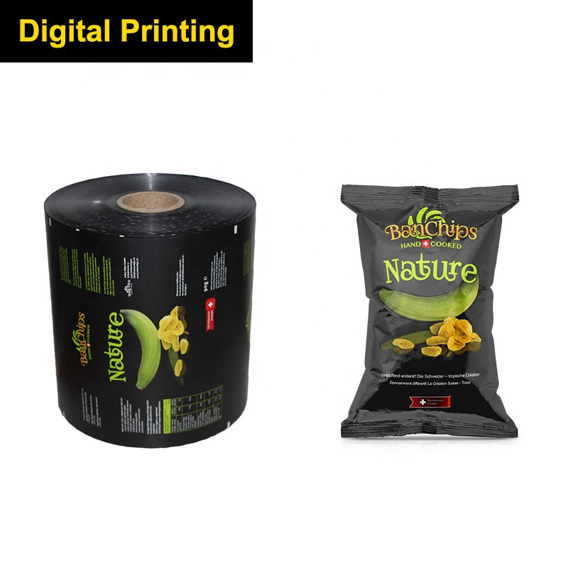 Custom Digital Printing Pouches & Roll Films