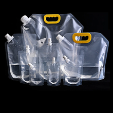 將圖片載入圖庫檢視器 (10pcs) Liquid Pouch With Spout Stand Up Plastic Food Grade
