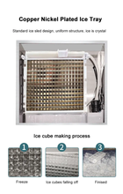 Load image into Gallery viewer, Cube ice maker machine 220V 60Hz produce 40kg to 1000KG/24 hours
