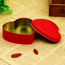 Load image into Gallery viewer, heart shape tin can for dream cake &amp; chocolate packaging 90pcs
