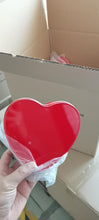 Load image into Gallery viewer, heart shape tin can for dream cake &amp; chocolate packaging 90pcs
