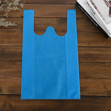 將圖片載入圖庫檢視器 COD 50 Pcs Sando Eco Bag Plain reusable tote Non-woven shopping vest handbag
