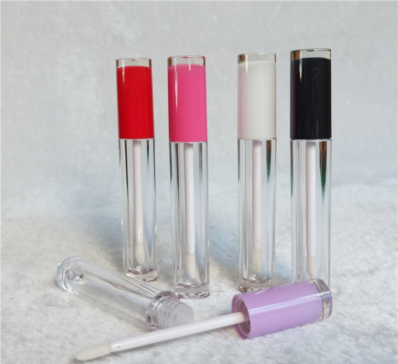 5ml Gem Lipgloss Lip tint Tube Bottle empty container with wand applicator