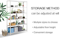 將圖片載入圖庫檢視器 White adjustable warehouse heavy duty metal storage shelf rack
