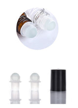 將圖片載入圖庫檢視器 10ml Glass Roll On Bottles Empty Refillable Aromatherapy Perfumes Sample Vials Essential Oil
