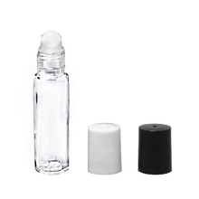 將圖片載入圖庫檢視器 10ml Glass Roll On Bottles Empty Refillable Aromatherapy Perfumes Sample Vials Essential Oil
